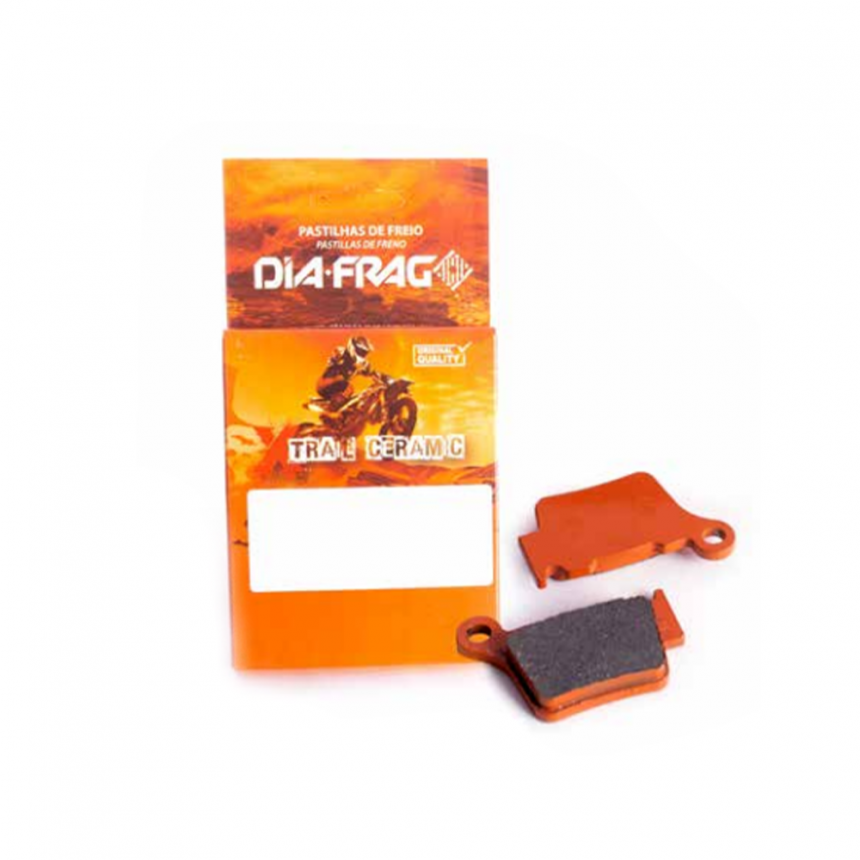 Pastilha de Freio Traseira Dia-frag Trail Ceramic Kawasaki KX 250F / 250R Yamaha YZ 125R / 250R / WR 250F / 450F / Suzuki RM 250