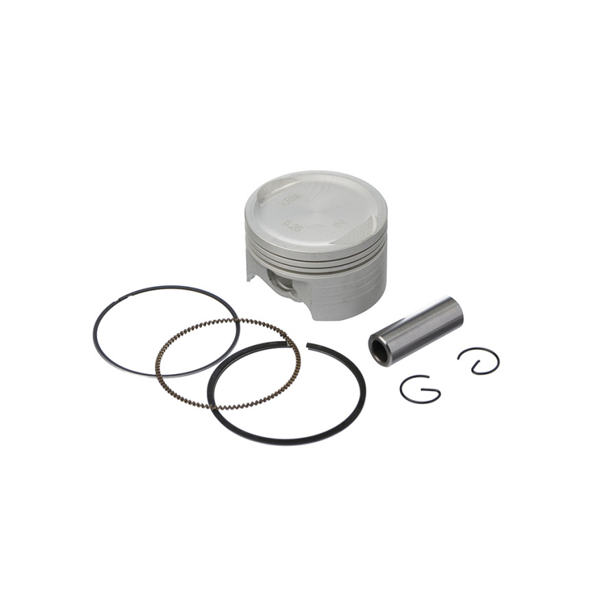 Kit Pistão e Anéis 0.25 KMP Honda CG 150 / NXR 150 Bros