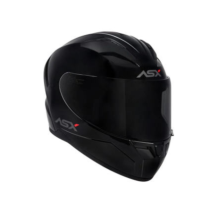 Capacete ASX City Solid - Preto e Grafite