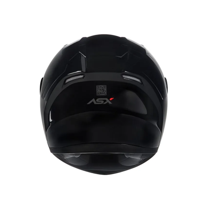Capacete ASX City Solid - Preto e Grafite