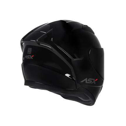 Capacete ASX City Solid - Preto e Grafite