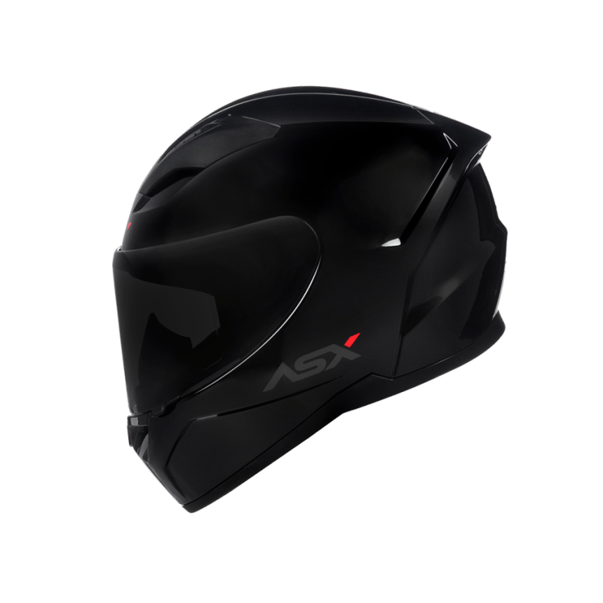 Capacete ASX City Solid - Preto e Grafite
