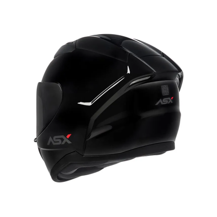 Capacete ASX City Solid - Preto e Grafite