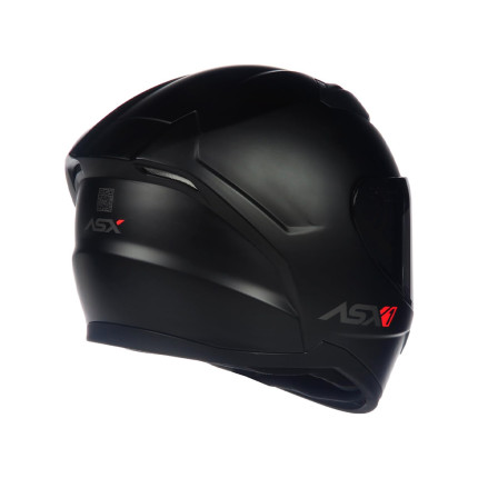 Capacete ASX City Solid - Preto Fosco e Grafite