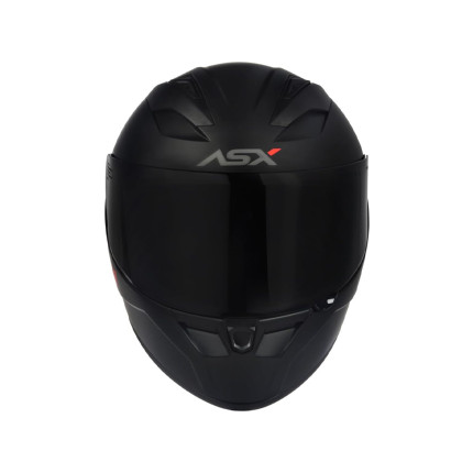 Capacete ASX City Solid - Preto Fosco e Grafite
