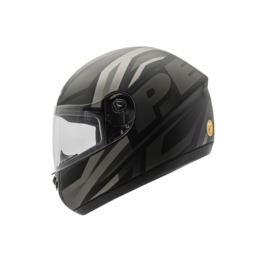 Capacete Peels Spike Maxi - Preto Fosco e Grafite