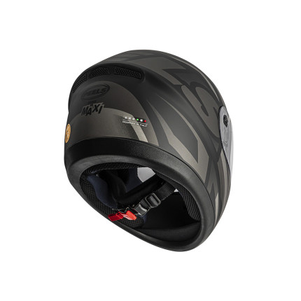 Capacete Peels Spike Maxi - Preto Fosco e Grafite