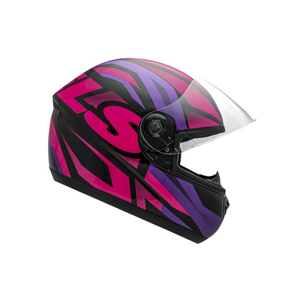 Capacete Peels Spike Maxi - Preto e Rosa