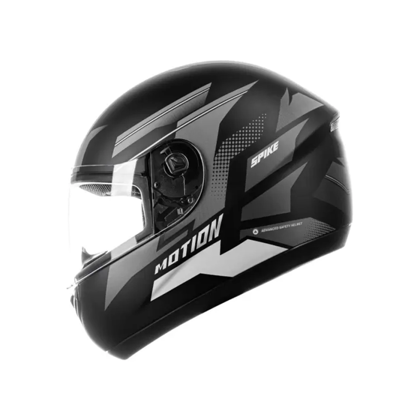 Capacete Peels Spike Motion - Preto e Grafite