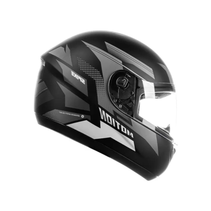 Capacete Peels Spike Motion - Preto e Grafite