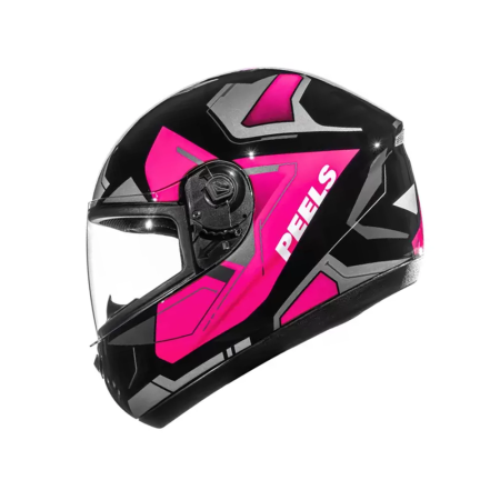 Capacete Peels Spike Lup - Preto e Rosa