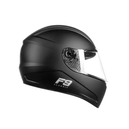 Capacete FLY F9 HG Classic - Preto Fosco