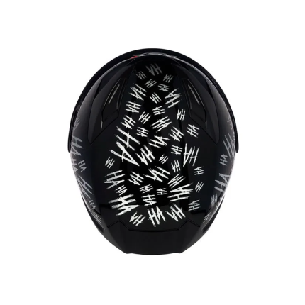 Capacete ASX City Fun - Preto e Branco