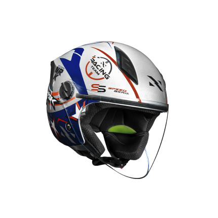 Capacete Norisk Neo Galaxy - Prata e Azul