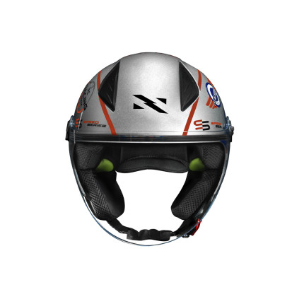 Capacete Norisk Neo Galaxy - Prata e Azul