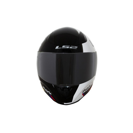 Capacete LS2 FF353 Stark - Branco / Vermelho / Azul