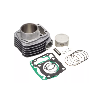 Kit Cilindro C/ Pistão e Junta KMP Premium Aneis Rik Honda XRE 190 (16-)