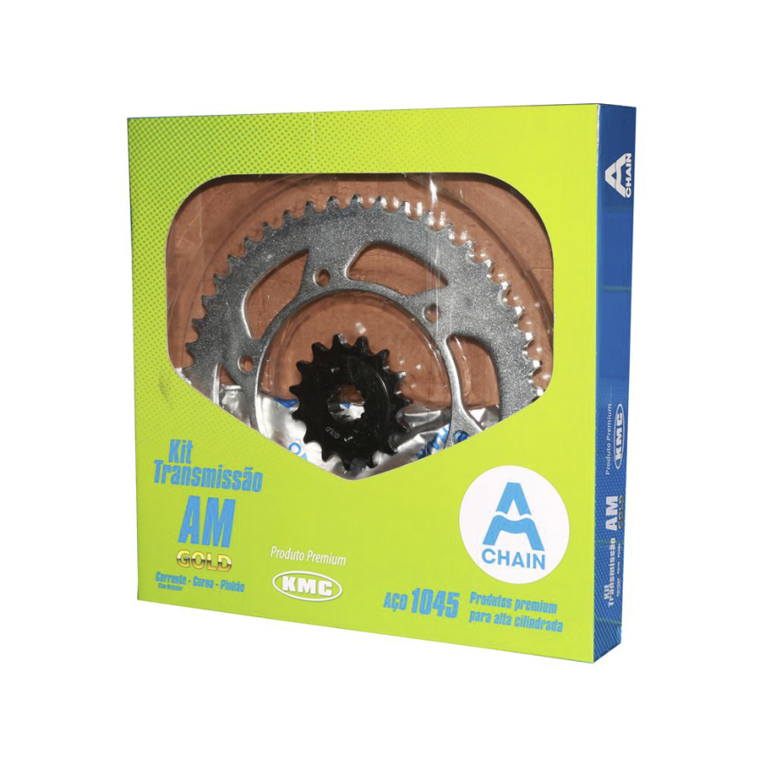 Kit Transmissão c/Ret KMC AM Gold Honda NC 700 X-XA-C-D (12-13)