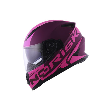 Capacete Norisk FF302 Manty - Roxo e Rosa