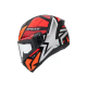 Capacete Peels Spike II 1 ST - Preto e Vermelho