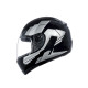Capacete FLY F9 HG Match - Preto e Grafite