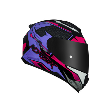 Capacete Norisk Razor Speedmax - Preto e Rosa