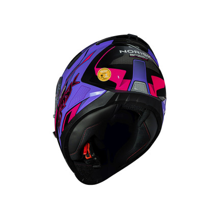 Capacete Norisk Razor Speedmax - Preto e Rosa