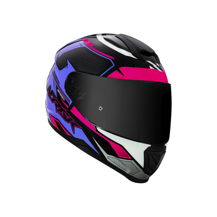 Capacete Norisk Razor Speedmax - Preto e Rosa