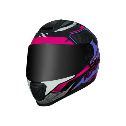 Capacete Norisk Razor Speedmax - Preto e Rosa