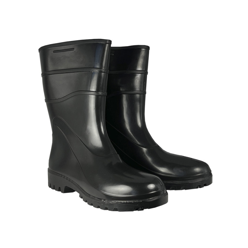 Bota PVC Bracol Cano Curto - Preta