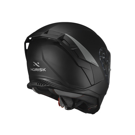 Capacete Norisk Strada II Monocolor - Preto Fosco