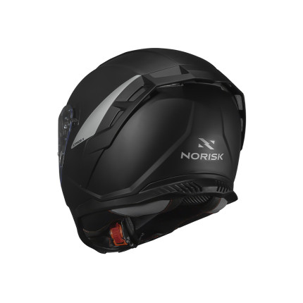 Capacete Norisk Strada II Monocolor - Preto Fosco