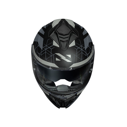 Capacete Norisk Strada II Evoque - Preto Fosco e Cinza