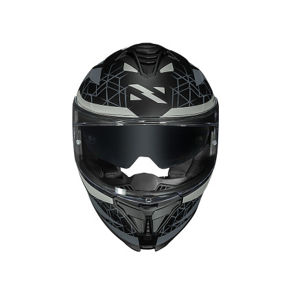 Capacete Norisk Strada II Evoque - Preto Fosco e Cinza