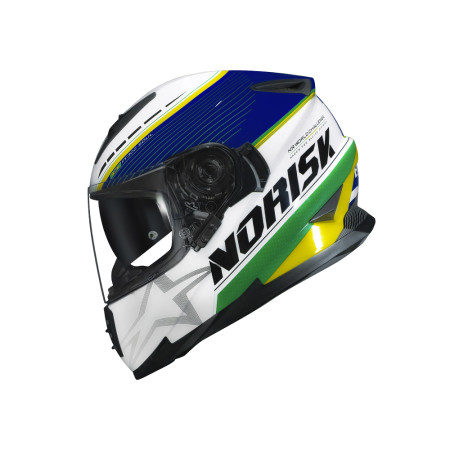 Capacete Norisk FF302 Grand Prix Brazil