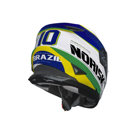 Capacete Norisk FF302 Grand Prix Brazil