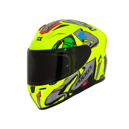 Capacete Axxis Segment Arrows C13 - Amarelo Fluorescente