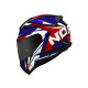 Capacete Norisk Razor Sharp - Azul e Vermelho