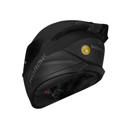 Capacete Norisk Razor Solid Black Edition - Preto Fosco