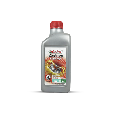Óleo Castrol 10W-30 4T Actevo Scooter Semissintético 1L