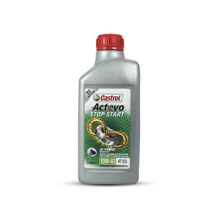 Óleo Castrol 10W-30 4T Actevo Stop-Start Semissintético 1L