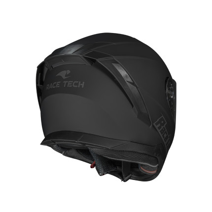 Capacete Race Tech Volt Monocolor - Preto Fosco