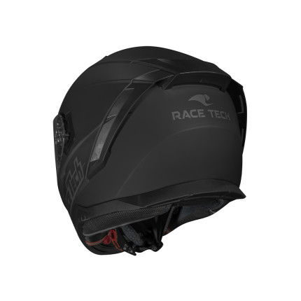 Capacete Race Tech Volt Monocolor - Preto Fosco