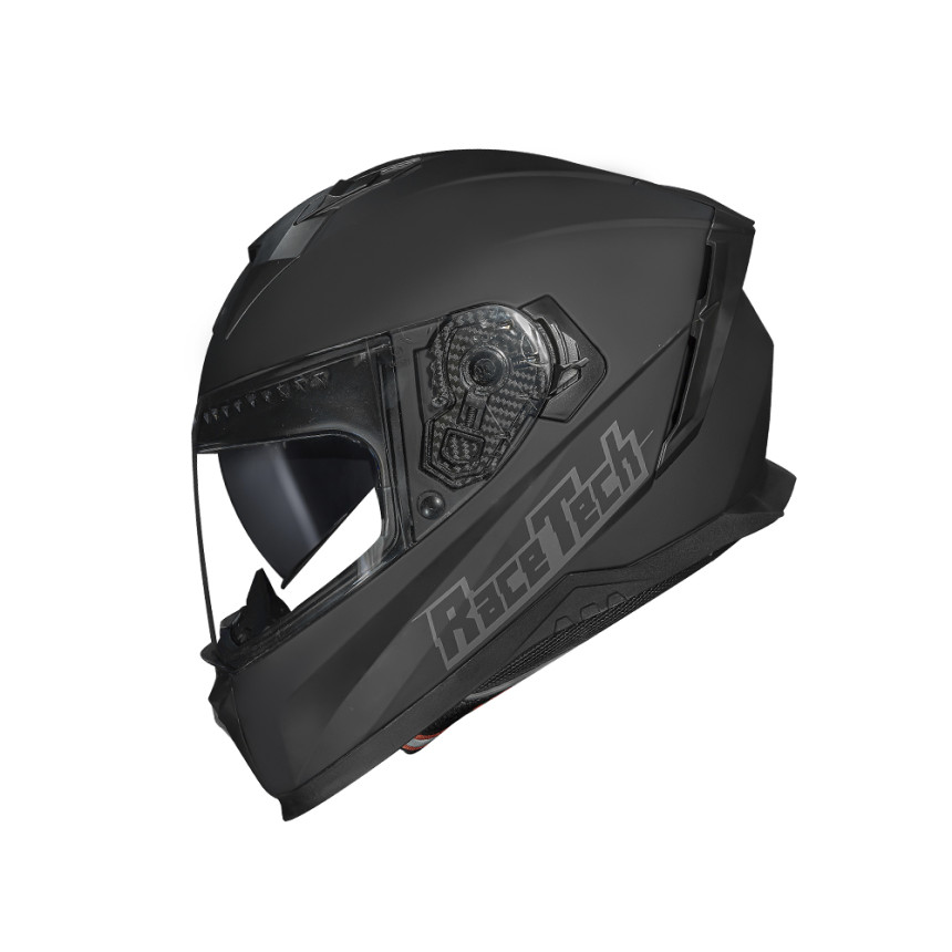 Capacete Race Tech Volt Monocolor - Preto Fosco