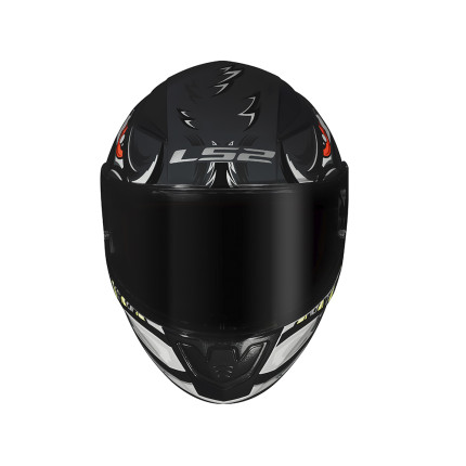 Capacete LS2 FF353 Rapid Spox - Cinza e Vermelho