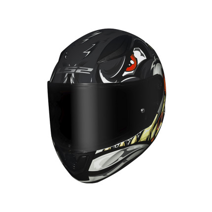 Capacete LS2 FF353 Rapid Spox - Cinza e Vermelho