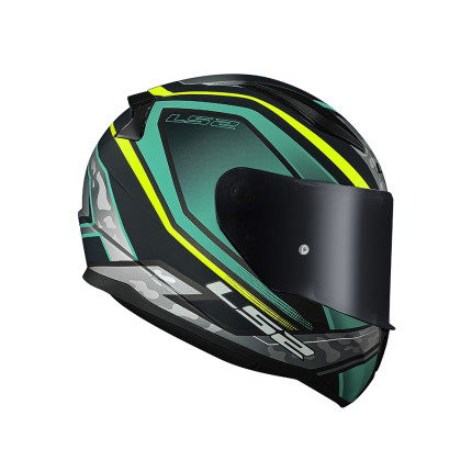 Capacete LS2 FF353 Rapid Ufo - Verde e Amarelo