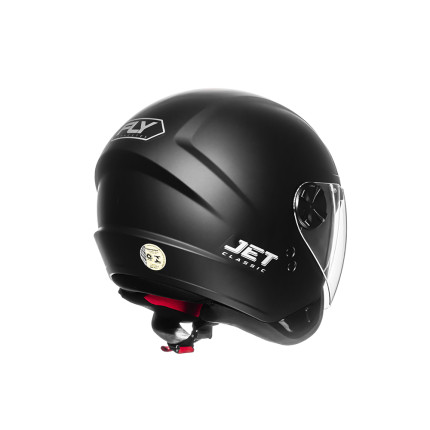 Capacete FLY Jet HG Classic - Preto Fosco