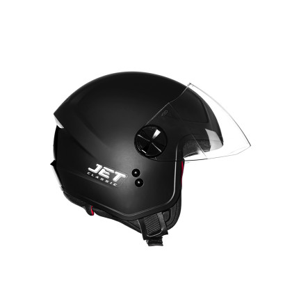 Capacete FLY Jet HG Classic - Preto Fosco