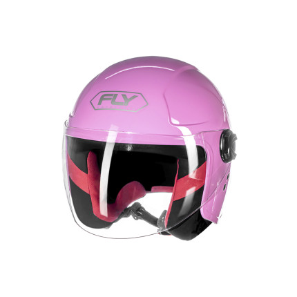 Capacete FLY Jet HG Classic - Rosa